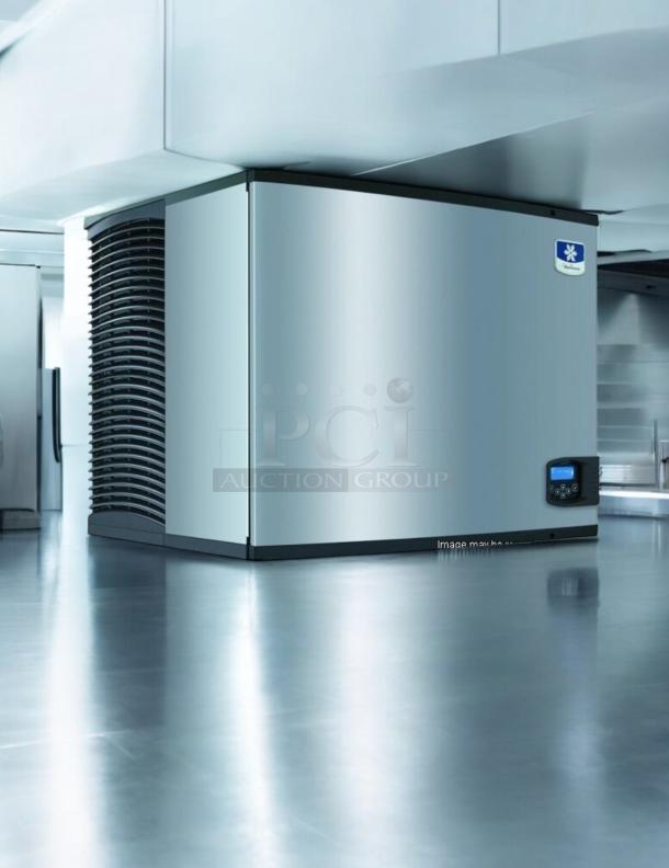 Manitowoc Ice Machine IY0906A-261D in superb condition, Indigo NXT Series, air-cooled, fully tested, 208/230V.