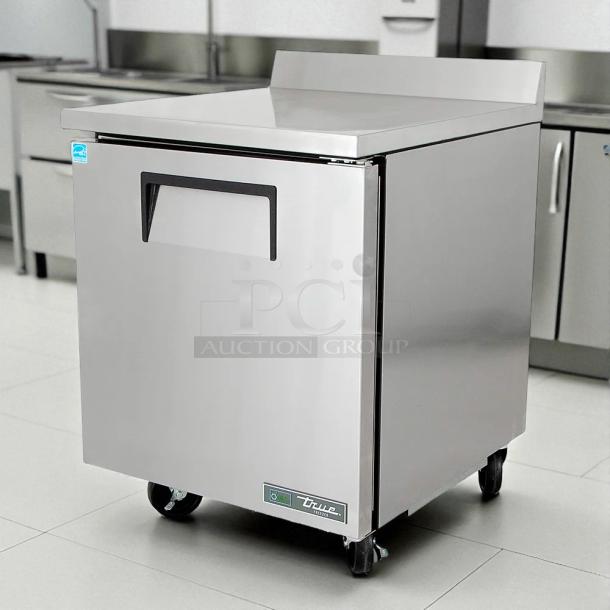 True TWT-27F-HC worktop freezer, 28" W, excellent condition, one right hinge door, fully tested, 115v, visible branding.