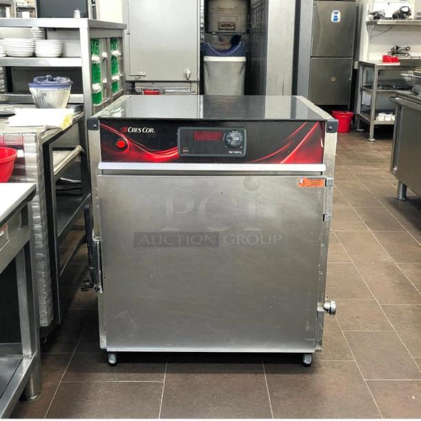 Cres Cor H-137-SUA-5D undercounter heated cabinet, excellent condition, 5-pan capacity, digital display, 120v.