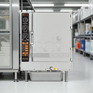 Intek Manufacturing Xtreme Steam XS-208-8-3 convection steamer, excellent condition, countertop model, 208v/3ph, tested working.