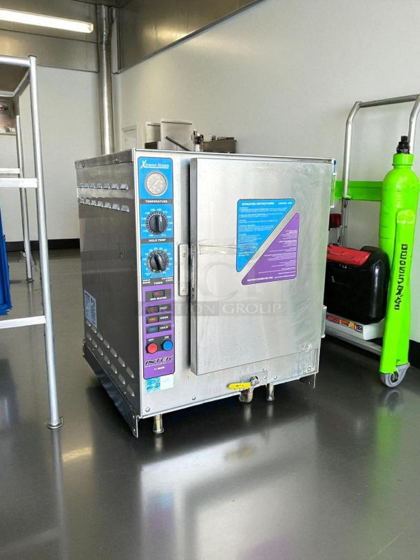 Intek Xtreme Steam Groen XS-208-8-3 countertop convection steamer, excellent condition, 208v/3ph, tested and working.