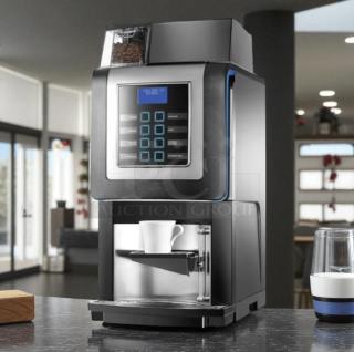 Grindmaster KORINTO PRIME espresso machine with 2.1 lb hopper, 0.6 L boiler, 120v, tested and working, digital display.