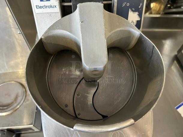 Electrolux Professional 600474 food processor, excellent condition, side discharge, visible brand label, tested working.