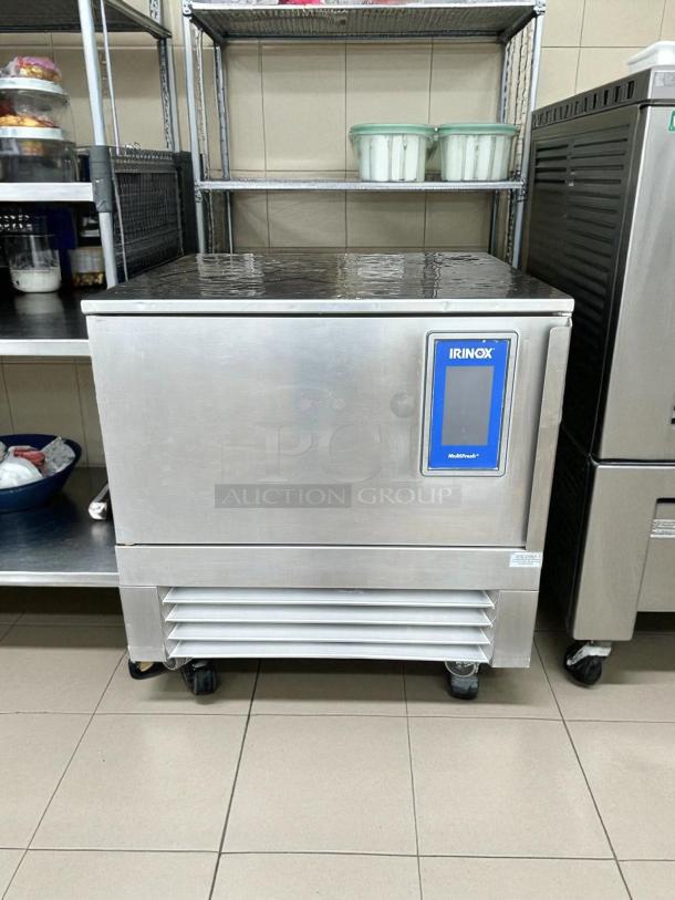 Irinox MF30.2 MultiFresh Blast Chiller/Freezer in excellent condition, 208V, tested and working. Stainless steel exterior.