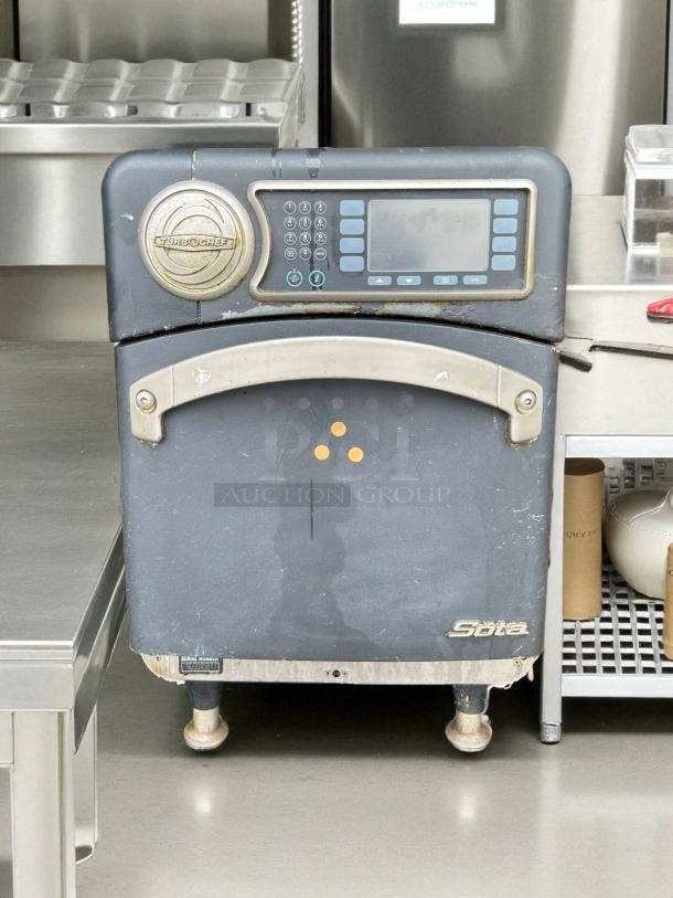 TurboChef I1 SOTA oven, excellent condition, ventless rapid cook, tested working, features keypad and digital display.
