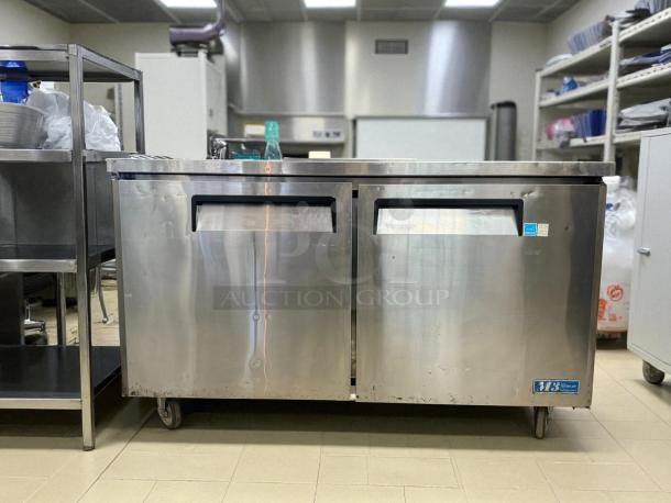 Turbo Air MUR-60-N M3 Series 60" undercounter refrigerator in great condition, stainless steel, tested and working.