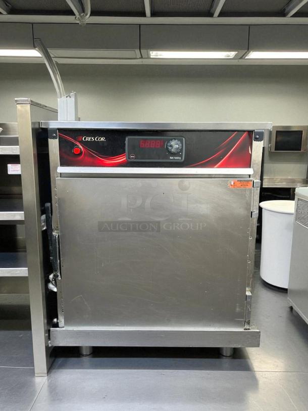 Cres Cor H137SUA5D hot holding cabinet, 120V, excellent condition, stainless steel, digital controls, fully tested.