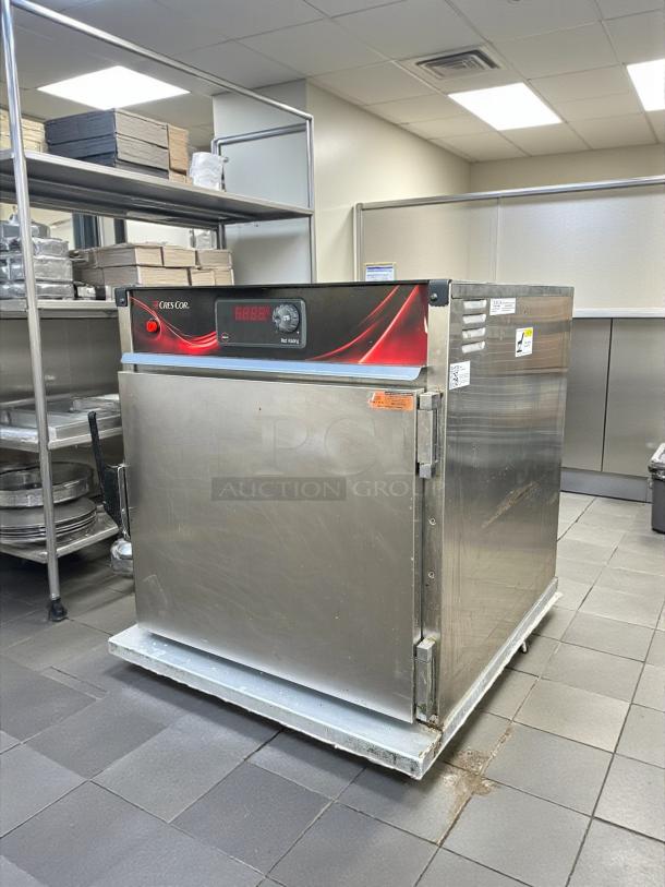 Cres Cor H137SUA5D hot holding cabinet, stainless steel, excellent condition, digital controls, tested, 120V.