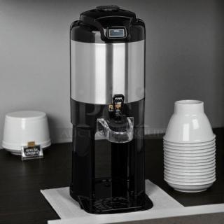 Bunn 42700.0200 TF 1 Gallon Stainless Steel ThermoFresh Server with digital sight gauge and base, excellent condition.