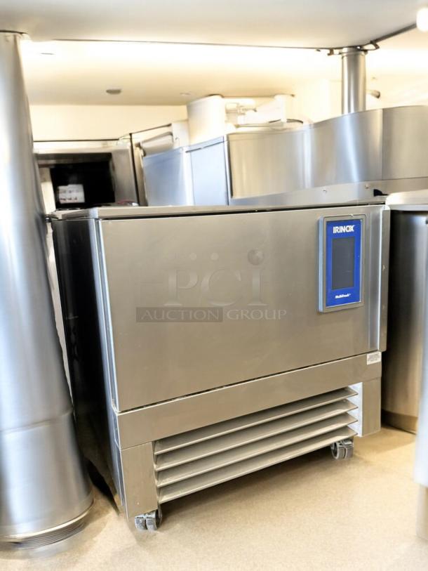 Irinox MultiFresh® Blast Chiller/Freezer, model 208–230V, superb condition, fully tested, stainless steel exterior.