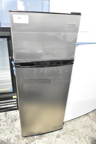 Frigidaire Gallery FGFR727-6COM stainless steel cooler with freezer, 115 volts, 1 phase, in good condition.