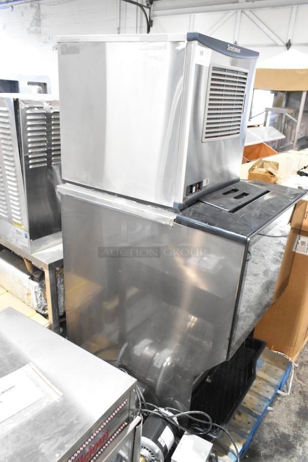 Scotsman stainless steel ice head and 2022 Lancer TP30 carbonated beverage dispenser, 115V, 1Phase, commercial use.