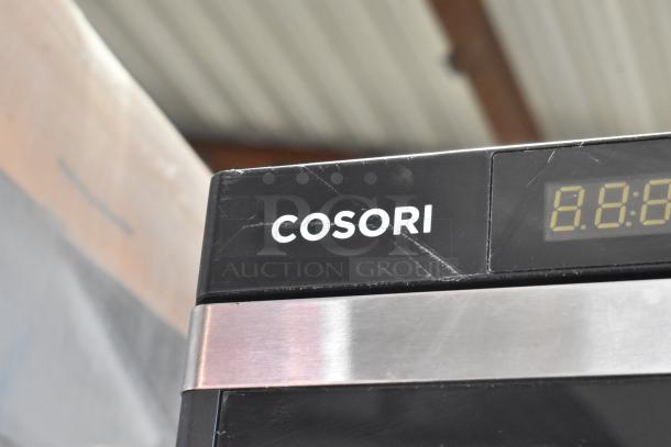 2020 Cosori CP267-FD food dehydrator, stainless steel, 120V, minor scratches visible, digital display.