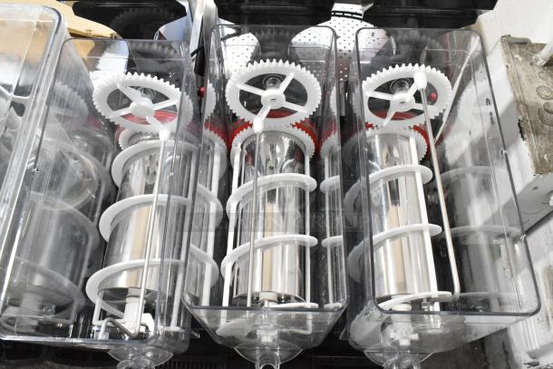 2023 Crathco FROSTY3NEW stainless steel 3-hopper slushie machine, new condition, 115 volts, 1 phase.