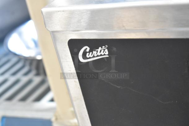 Brand new Curtis CBHT Stainless Steel Commercial Coffee/Tea Brewer, scratch and dent, 220V, poly brew basket.
