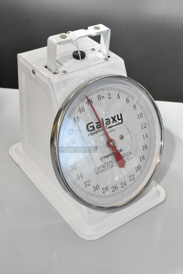 Carnival King Galaxy 177GPCM50B scale, 50 lb. capacity, mechanical portion control, stainless steel bowl, brand new.