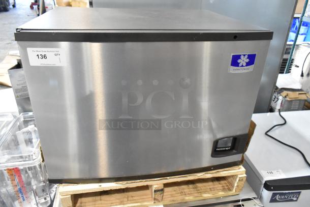 Brand new Manitowoc 194MCF430A stainless steel ice machine, model IYT0450A-161, 490 lb. capacity, 30", 115V, 1 phase, scratch and dent.