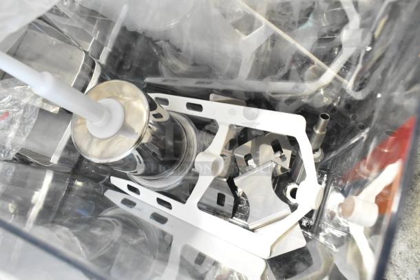 Brand new Carnival King JETCOF 480M stainless steel beverage dispenser parts in packaging. Model: JETCOF 480M.