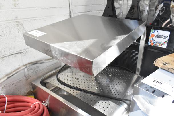BRAND NEW Hatco GRFHS-PT26 stainless steel 29" pass-through fry holding station, 120V, 1 Phase, scratch and dent condition.