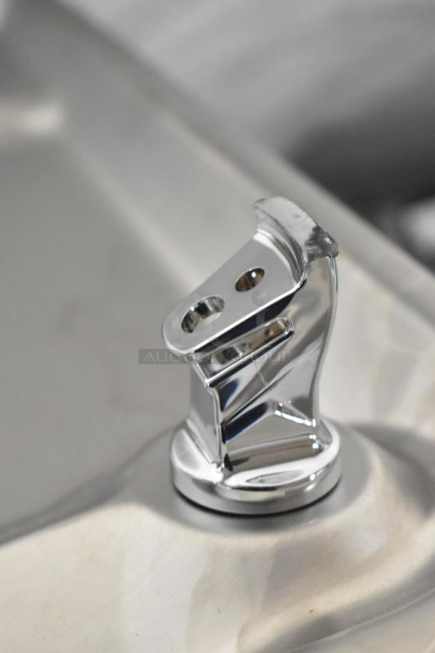 Brand new Halsey Taylor HTHBHACG8NF_1D wall mount water fountain with bottle filling, stainless steel, minor scratches, 115V, 1 phase.