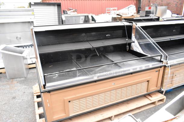 2018 Killion PFW-74-46-48-V-N-MOBILE metal open merchandiser, 208/230 volts, 1 phase. Ideal for commercial display.