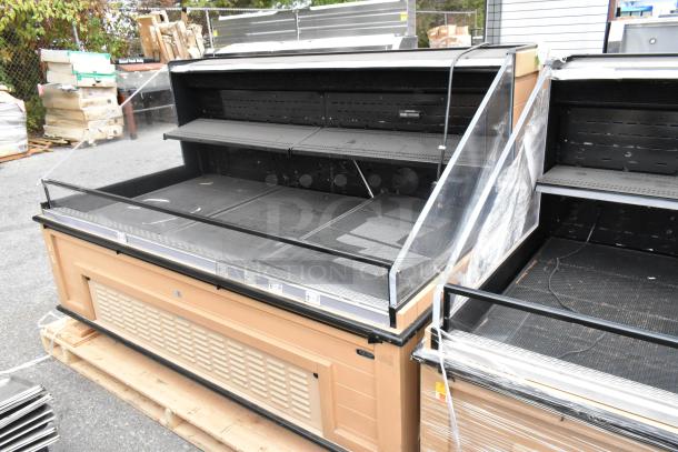 2018 Killion PFW-74-46-48-V-N-MOBILE metal merchandiser, 208/230V, open grab-and-go design, like-new condition.