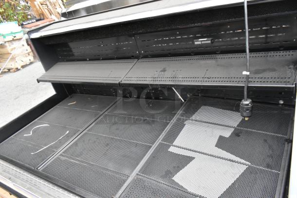 2018 Killion PFW-74-46-48-V-N-MOBILE metal merchandiser, open design, commercial use, 208/230V, 1 phase, visible wear.