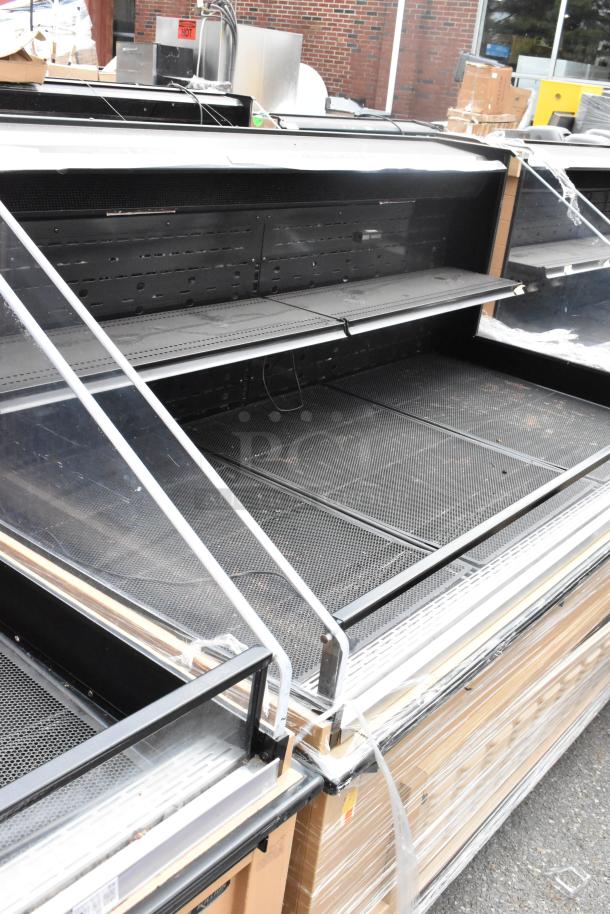 2018 Killion PFW-74-46-48-V-N-MOBILE metal merchandiser, commercial open Grab N Go, 208/230V, 1-phase, like-new condition.