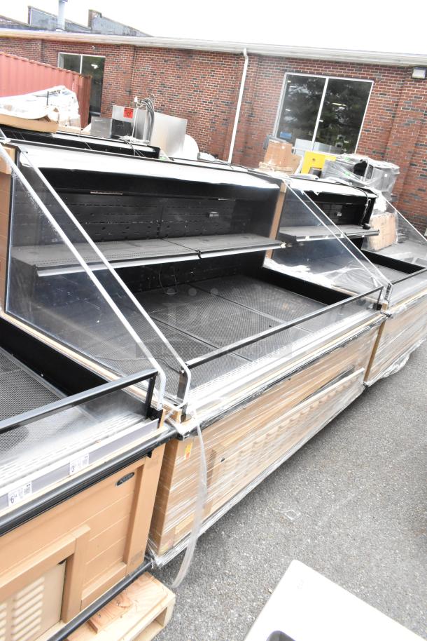 2018 Killion PFW-74-46-48-V-N-MOBILE metal open merchandiser, 208/230V, 1 Phase, excellent condition, commercial use.