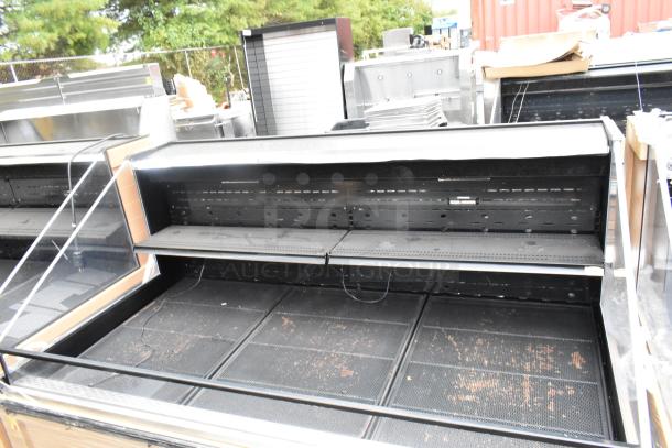2018 Killion PFW-74-46-48-V-N-MOBILE metal open merchandiser. Used condition, 208/230V, 1 phase, commercial-grade.