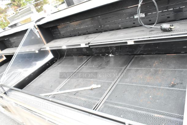2018 Killion PFW-74-46-48-V-N-MOBILE metal open merchandiser, 208/230V, 1 Phase, commercial Grab N Go, in used condition.