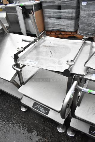Face to Face Stainless Steel Commercial Meat Slicer Equipment Stand. - Item #1213577