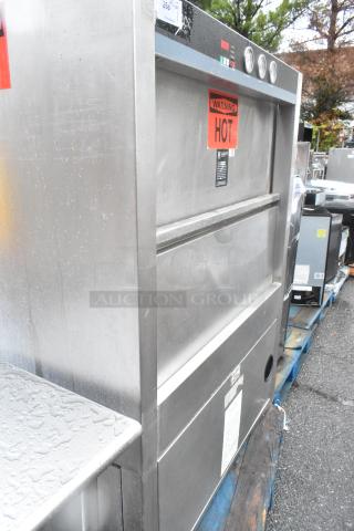 Douglas SD-20-E-480/3 Stainless Steel Pot and Pan Washer, 480V 3 Phase, front load, commercial use, good condition.