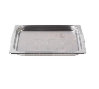 Brand new Vollrath Super Pan stainless steel half-size transport steamtable pan cover, Model 75025.