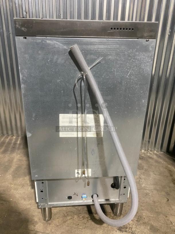 Fagor FI72W4W Stainless Steel Industrial Dishwasher, scratch-n-dent, Energy Star, full-size cup rack, 208-240V, 3-phase.