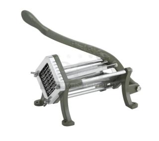 Brand new Winco FFC375 manual French fry cutter, cast iron, 3/8" cut, with legs, perfect condition.
