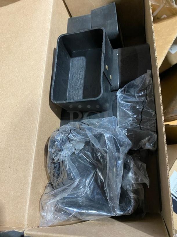 Mixed pallet of commercial items, includes Elite Global Solutions American White Melamine Food Pan, Libbey DuraTuff Glasses, Tork Foam Dispenser, and more.