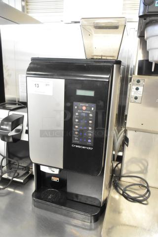 Bunn Crescendo 44300.0201 stainless steel countertop bean-to-cup coffee brewer, 120 volts, excellent condition.