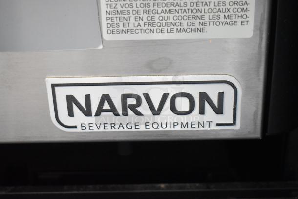 Brand new Narvon 378RBD5G3 stainless steel beverage dispenser label, 115 volts, 1 phase, for triple 5-gallon bowls.