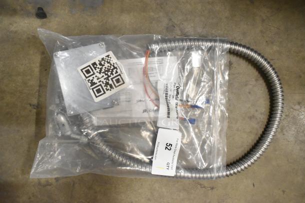 BRAND NEW Delfield 000-282-00H9-S TSTAT Danfoss Service Kit, minor scratches, in sealed plastic with labels and QR code.