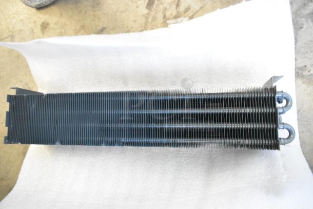 Beverage-Air 185305499D evaporator coil for SP, UC, VSP, VUR, VWR, WT series, new condition, on protective wrap.