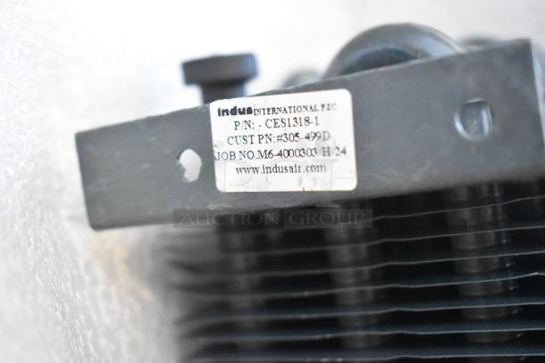 Beverage-Air 305-499D evaporator coil, compatible with SP, UC, VSP, VUR, VWR, WT Series; label with part numbers visible.