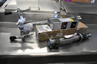 3 new scratch and dent items: Hatco RMB-7M Control Box 413RMB7M and Avantco 177PMX60HIAX Axle Assembly for MX60 models.
