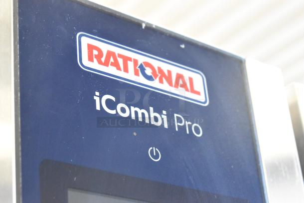 2022 Rational iCombiPro convection ovens, stainless steel, electric, for parts, 440/480V, 3-phase.