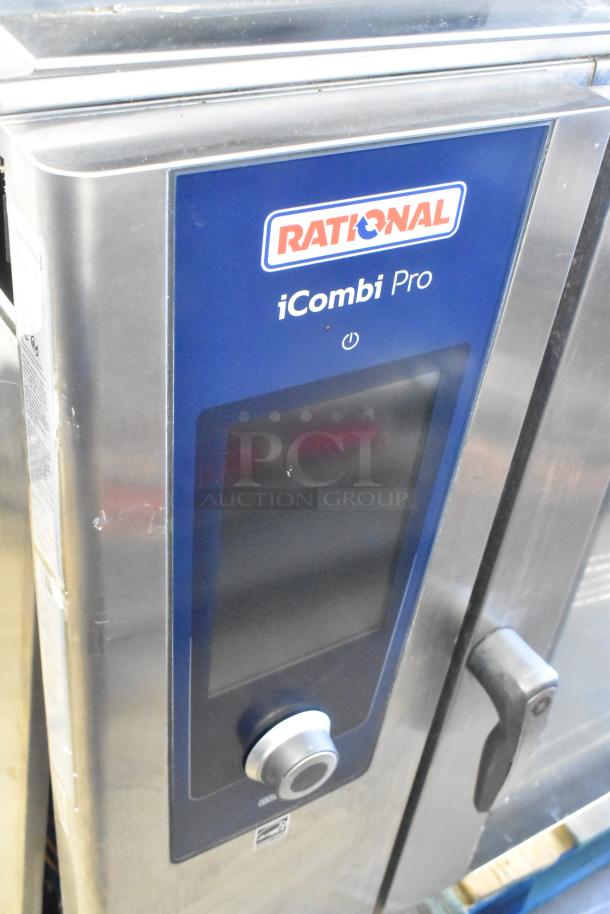 Rational iCombiPro convection oven, stainless steel, 2022 model, electric, best for parts. 440/480V, 3 phase.