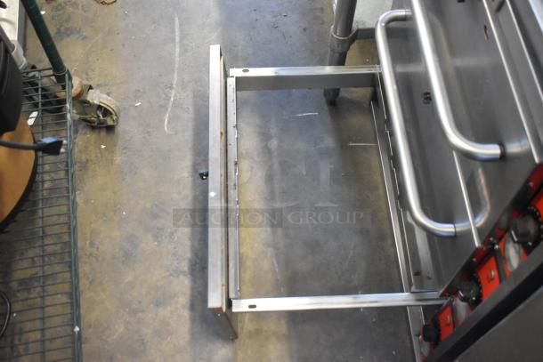 Vulcan stainless steel 3-drawer warming drawer. 208/250 volts. Commercial use. Shows handles and high-quality build.