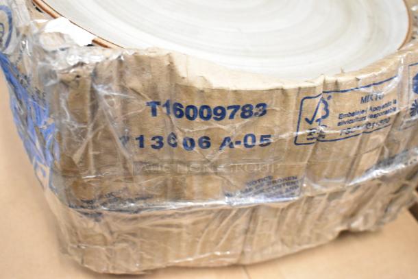 56 brand new boxes of 3030TCDT-7250 3"x3" label rolls, wrapped in plastic. Box shows code T16009783 and 213606 A-05.