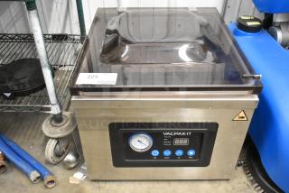 VacPak-It 186VMC16 stainless steel vacuum packaging machine with 16" seal bar, oil pump, digital controls, 120 volts, 1 phase.