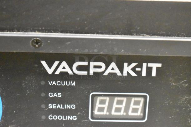 VacPak-It 186VMC16 chamber vacuum machine control panel; 16" seal bar, stainless steel, 120V, 1 phase.