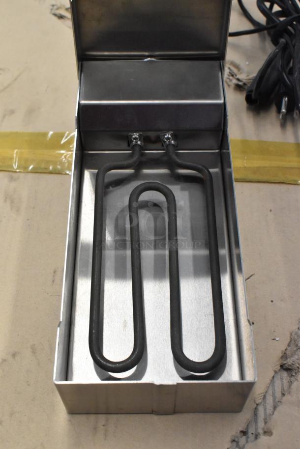Cooking Performance Group 351SMKR120 portable smoker box, 120 volts, 1 phase, stainless steel build, new condition.